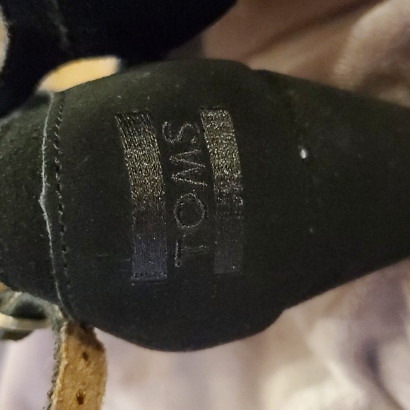 Tom's leather platform mary janes - Picture 2 of 4